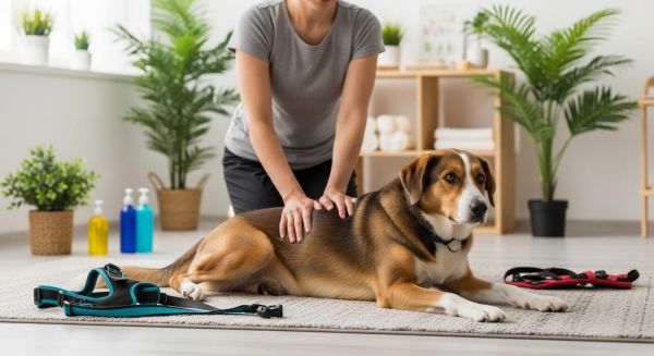 Le masseur pour chien : un accompagnement bien-être et sportif en Île-de-France